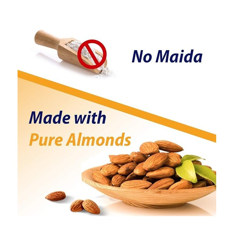 Diabexy Almond Cookies - Low Glycemic Load Cookies for Sugar