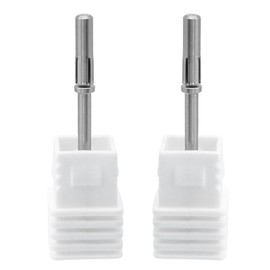 Bestgle Nail Bit 2 Multi Bit Combination Nail Machine Electric Nail Drill Bit 0.09 inch (2.35 mm) Shaft Diameter Nail Machine Grinding Bit Metal Bar for Nail Het, Nail File, Nail Polishing, Nail Care,