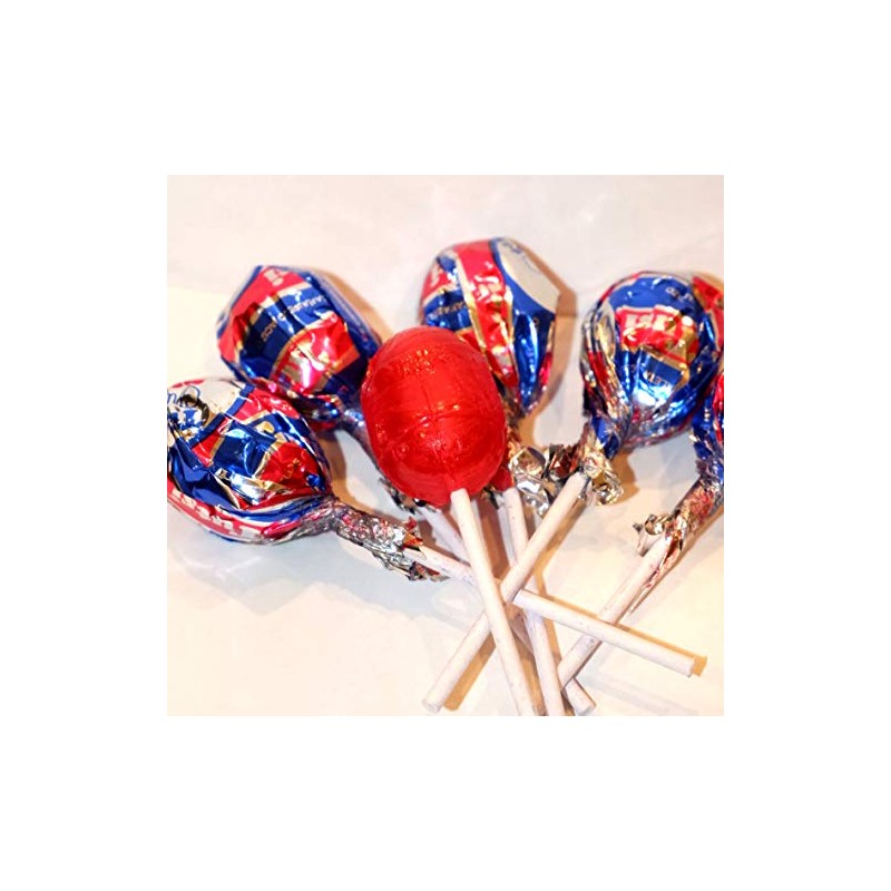 Tutsi Pop La Original Mexican Candy Pops with Cherry Flavor