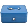 HOCHSTE Cash Box Petty Money Safe Deposit Steel Tin Security