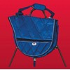Majestic Ally 1000D Nylon Reflective English Saddle Carry Bag (Navy)