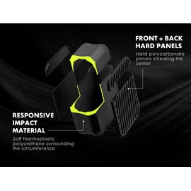 LAUT - Capsule IMPKT for AirPods 2 and 1 Charging Case | Ultra-Tough | Impact Ready | Front LED Visible (Slate)