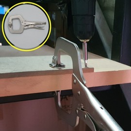 Large C-Type Locking Vice Pliers Fixed Clamp for Sheet Metal C-Type Clamp