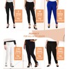Hybrid & Company Women Stretch Skinny Dress Pants Pull On