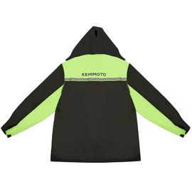 KEMIMOTO Rain Suit for Men, Motorcycle Rain Gear Waterproof Coat with Pants
