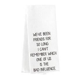 EODFFSGF Funny Friend Gifts Friendship Gifts for Women Men Dish Towels for Kitchen Drying Washing Dishes Decorative Kitchen Towels Home Stuff Accessories