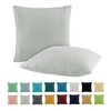 Double pack Cushion covers Cushion cover Cushion outer with zip