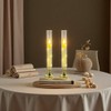 4 Pcs Flameless Candle with Remote Timer, Flickering Battery Operated