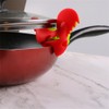 Silicone Pot Clip Spoon Rest Silicone Utensil Rest Silicone Spoon