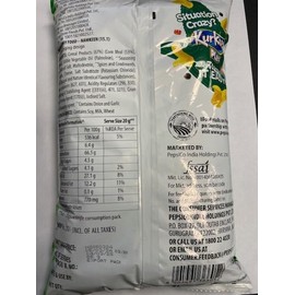 Kurkure Playz Puffcorn Yummy Cheese (55g) (Pack of 6) - Playful Shapes, provide a satisfying mouthfeel with every bite - Cheesy and Crunchy Snack Delight