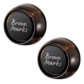 CARALL (カーオール) Haru Kado Car Air Freshener Brown Marks Clip 2-Pack White Citrus 2.4g x 2 3445