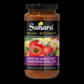 Sahara Organic Pasta Sauce Roasted Eggplant Mild 740mL