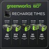 Greenworks Pro 60V Ultra Power 6A Rapid Charger - Works