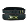 EVO Fitness 4" Pure Leather Gym Belts Weightlifting Straps Back