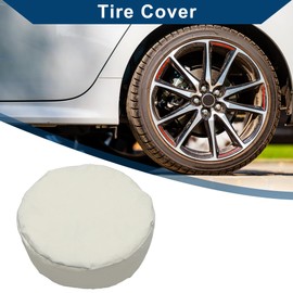 Hihaha Tire Cover Tire Totes/Tire Totes for Car/Durable 600D Oxford Fabric 86cm Width 88.5cm Height Fits Tires Tire Diameters 30" to 32" / 1 Pc Beige