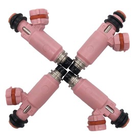 GERMBAN 16611-AA370 - Juego de 4 inyectores de combustible de 565 cc para Subaru STI WRX Forester Impreza Liberty Legacy 195500-3910