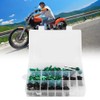 Universal Motorcycle Fasteners Kit Fairing Bolt Box Clamping Screws Nuts