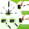 Afarnook 7 Pcs Windshield Car Squeegee and Collapsible Washing Bucket