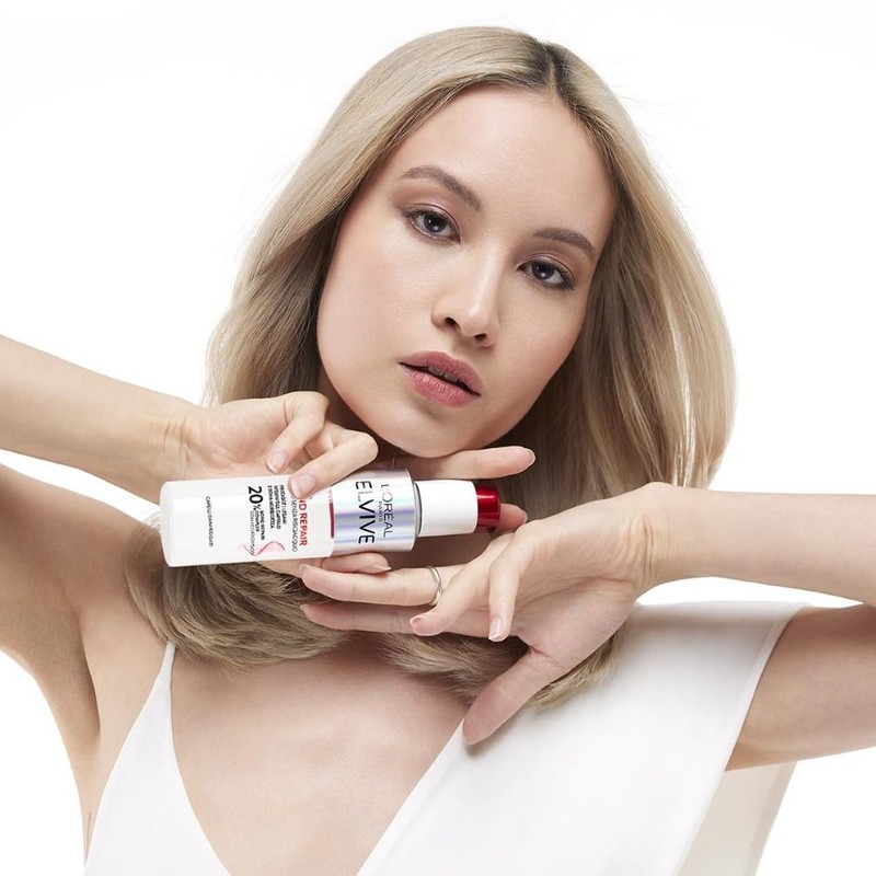 L'Oréal Paris Elvive Bond Repair Siero Senza Risciacquo, Rafforzante, Per