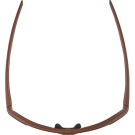 ALPINA Bonfire Q-Lite Mirrored, Contrast Enhancing & Anti-Fog Sports & Cycling Glasses with 100% UV Protection for Adults, Brick Matt, One Size