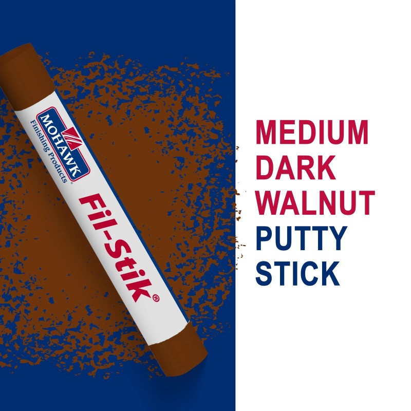 Mohawk Fil Stik Medium Dark Walnut Wood Filler Repair Stick