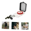 WOONEKY Survival Compass High Precision Hiking Tool Scale Navigation Compass