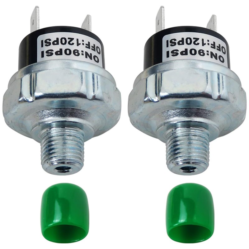 90-120 PSI Pressure Switch Long Lasting Steel Copper Surface Mount