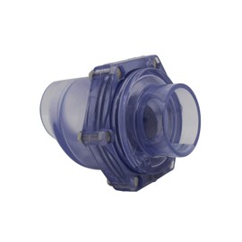 OemClima Check Valve Drain UPVC Horizontal Backflow Seal Waste Water Odour Trap Backflow Valve Drain Pipe Check Valve Inner Diameter 50 mm