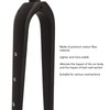 Bike Front Fork Carbon Fiber 100mm Opening Matte Straight Tube