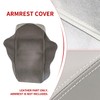 HLUCHY Gray Center Console Armrest Cover Compatible with Honda Civic