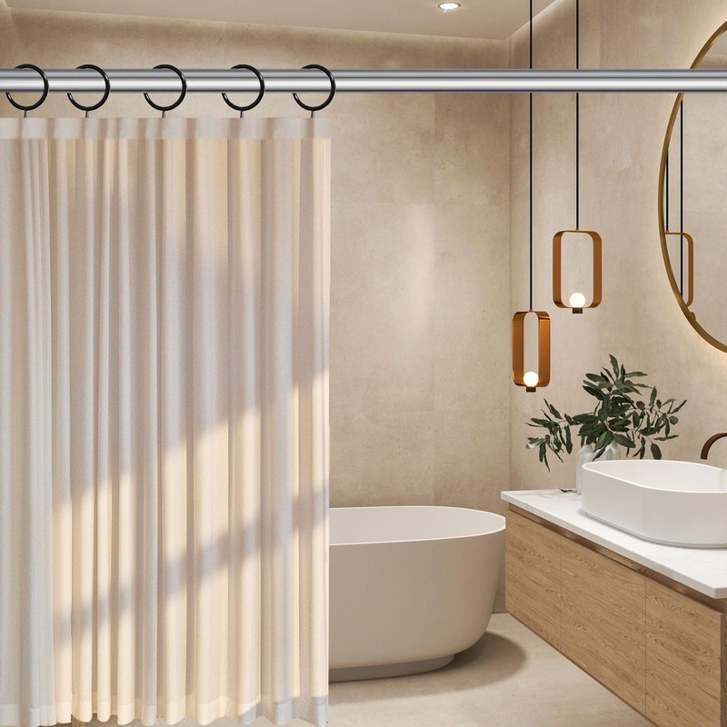 KAHIT 30 Pack Curtain Hooks for Drapes and 30 Pack