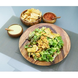 PACIFIC MERCHANTS Round Charcuterie Tray/Plate, 12’’ Diameter x 1” Sustainable Eco-Friendly Acaciawood Food and FruitTrays