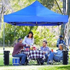 XHYASD Gazebo Weights Pack of 8 Tent Sandbag 50 x 20 cm, Weights for Gazebo, Leg Weights for Pop-Up Canopy Tent, Weighted Feet Bag, Oxford Fabric Sandbag Weight for Gazebo, Garden, Beach
