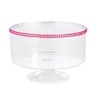 Trifle Containers with Pink Gem Trim -3 Pc. - Party