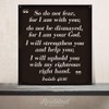 Inspirational Bible Quote Wall Sign – Christian Metal Scripture Decor