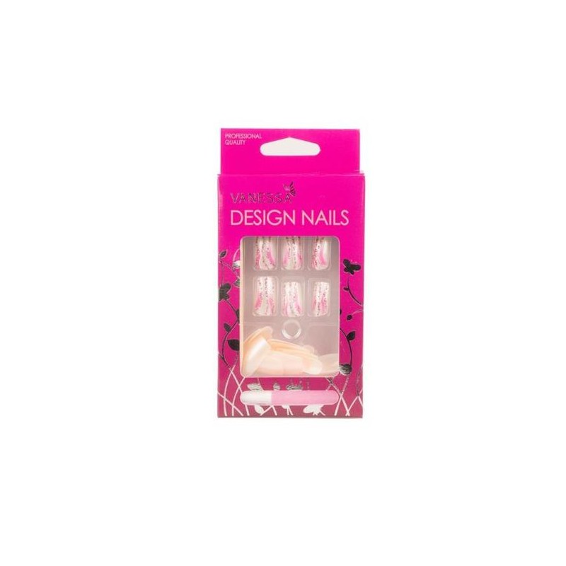 Other brands Vanessa Nail Tips Artificial Nails - 34-Piece Collection