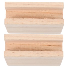 BUTIFULSIC 2Pcs Heavy Duty Wooden Sofa Risers Sturdy Skid Furniture Risers for Couch Bed Lifts and Durable Bed Lifts for Extra Height and Stability