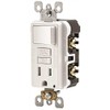 Leviton GFSW1-W Smartlockpro Tamper-Resistant Combo GFCI Receptacle & Switch with