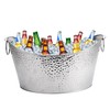 Stainless Steel Beverage Tubs Large Ice Bucket Drink Buckets for