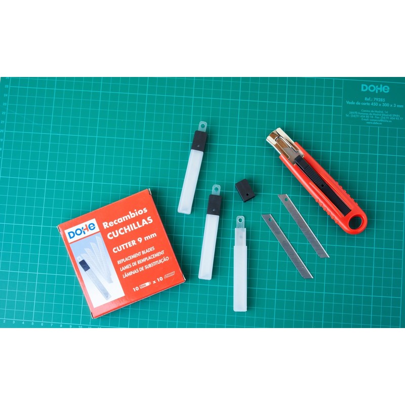 MTL 79275 – Pack of 100 Cutter Blades, 9 mm,