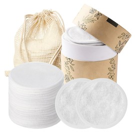 El secreto de belleza de Madelalu: Este set de 28 piezas Almohadillas de Algodón Orgánico es perfecto para cuidado de piel sensible de forma ecológica y segura. Disfruta