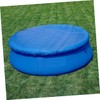 Totority Round Pool Cover Durable Dustproof Cover for Inflatable Frame