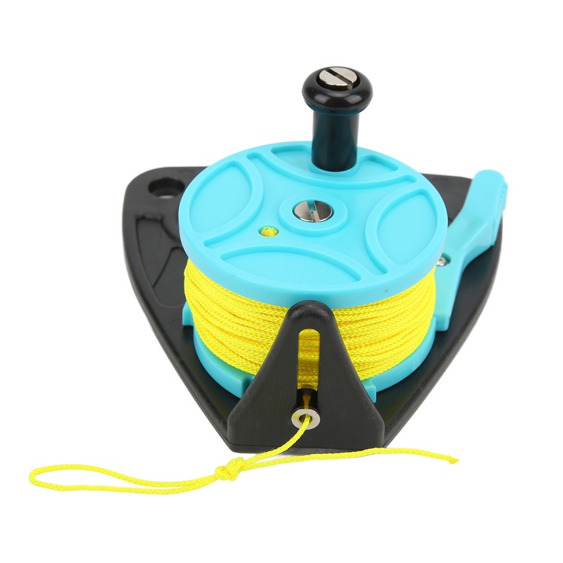 Portable Diving Handle Reel Scuba Diving Reel with Thumb Stopper