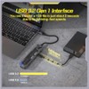 MicroPack Estación de acoplamiento USB C 6 en 1, 4K60Hz
