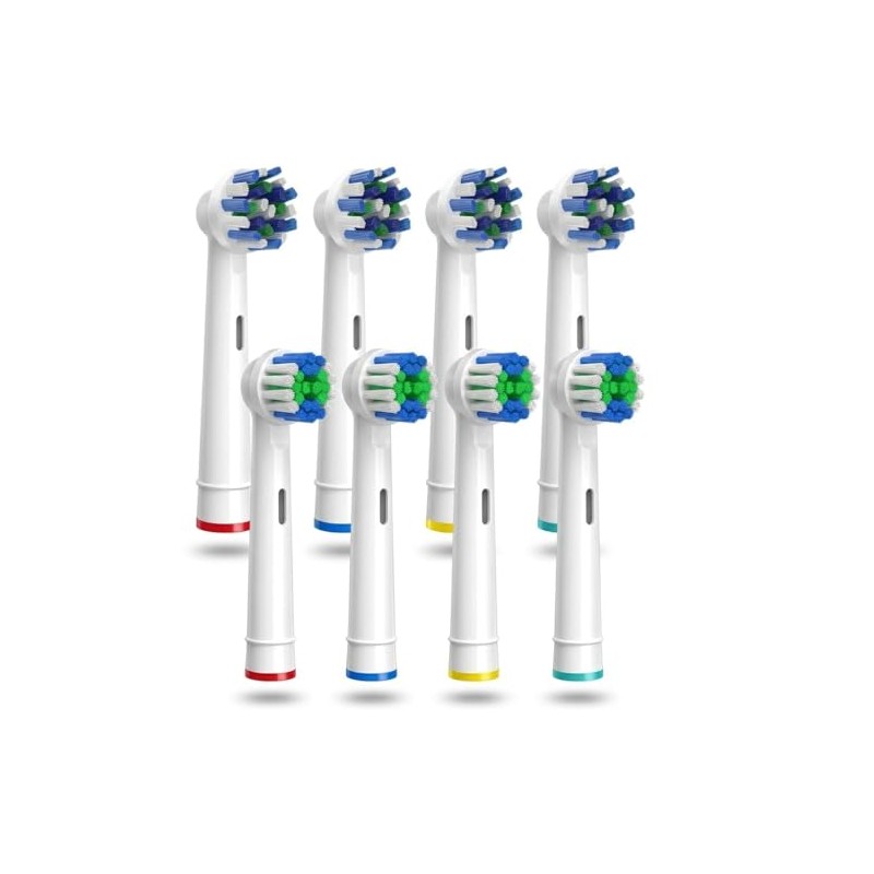 8PCS Cabezales de Repuesto para 0ral B, Cerdas Extra Suaves,