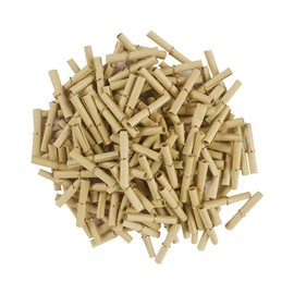 ccHuDE 100 Pcs Mini Paper Scrolls Valentine Message Papers Small Wish Scrolls Wishing Paper Rolls Write On It Paper Rolls for DIY Decorations Kraft