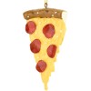 Tree Buddees Slice of Pepperoni Pizza Christmas Ornament Funny Food