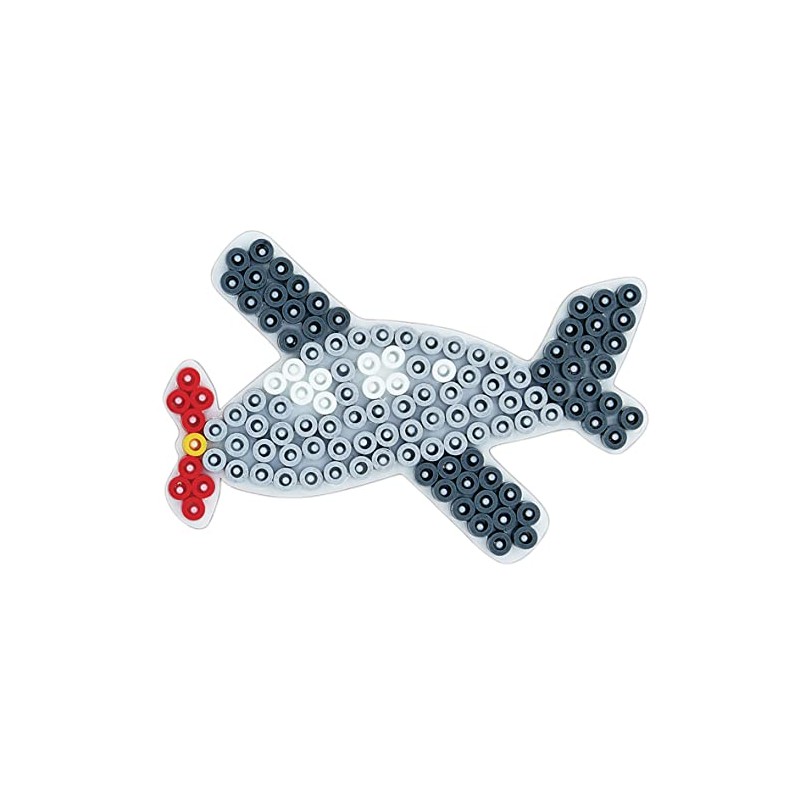 HAMA - Plane Plate - Iron-On Beads - Midi Size