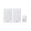 Zoiinet Wireless Lights Switch Kit, with 2 Switches, Buckle Design