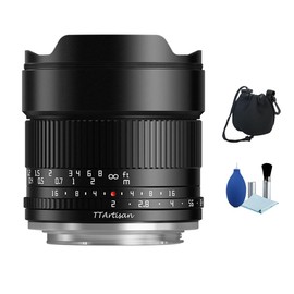 TTArtisan 10mm F2 APS-C Fisheye 105° Wide Angle Manual Lens for Canon EOS R RF Mount Cameras RP R3 R5 R6 R7 R8 R10 R100